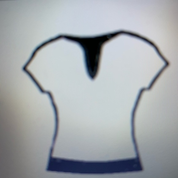 EVA VARRO CAP SLEEVES SLIT NECK TURN OVER TOP GABY / BLACK - Picture 3 of 3